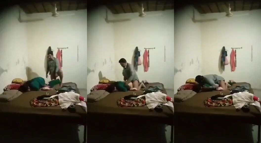 Boy record hidden mms of his mom fucking with neighbour uncle