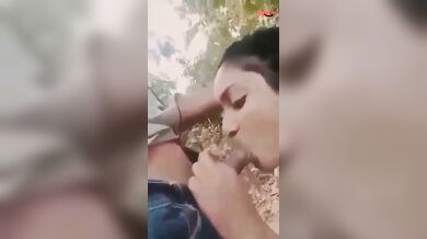 Bengali college girl having spicy blowjob and swallows his cum