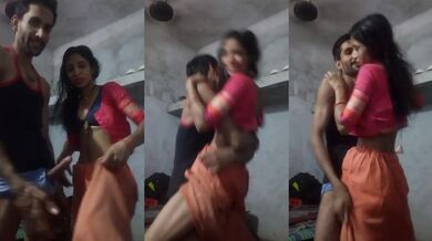 Patna newly married couple stunning standing style porn mms