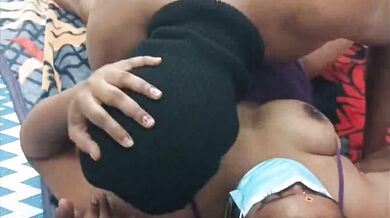 Coimbatore mallu housewife intense sex with office friend at home