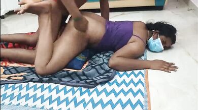 Coimbatore mallu housewife intense sex with office friend at home