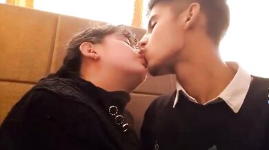 Young Haryanvi college couple romantic boobs squeezing mms