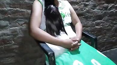 Horny desi guy fucked and creampie his lusty sister-in-law's pussy on chair