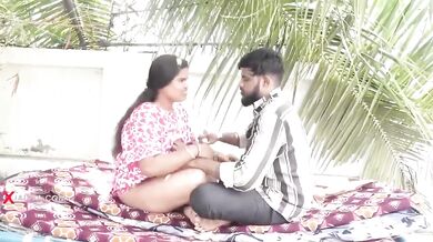 Malayali village bhabhi hot sex with brother-in-law on terrace