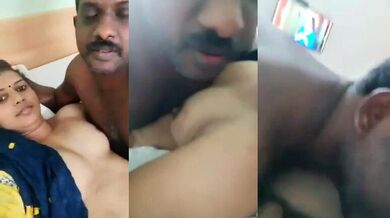 Mature Mallu uncle and hot aunty stunning hot foreplay xxx