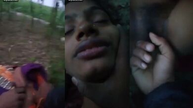 Bihari college lovers viral outdoor chudai in jungle